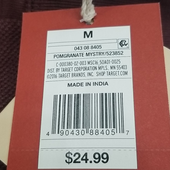 Mossimo Men's Washed Crew Pullover - Picture 6 of 6